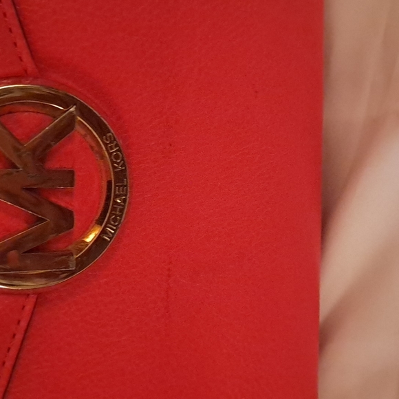 MICHEAL KORS HUDSON LG LEATHER SATCHEL - Picture 8 of 8